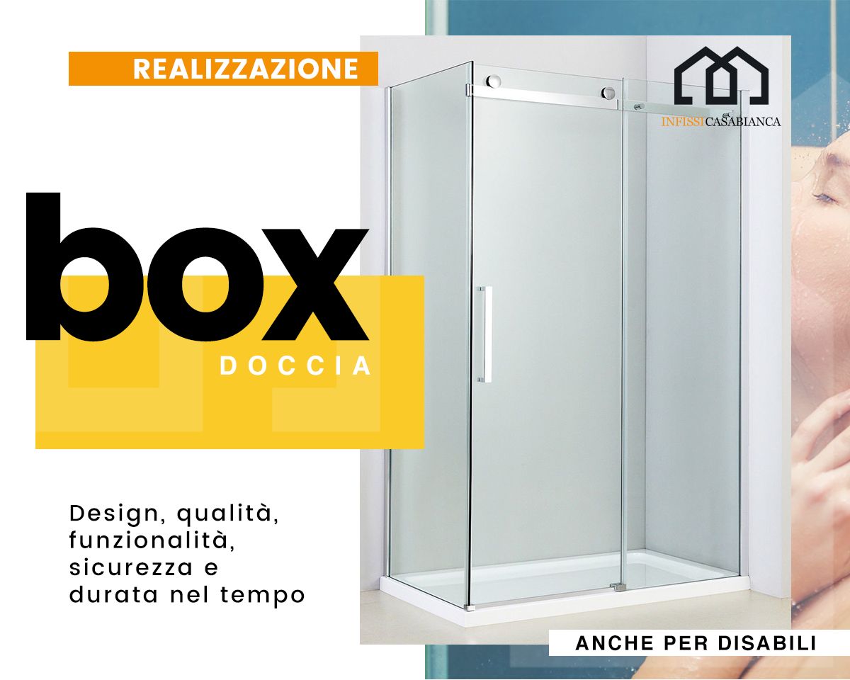 Box doccia su misura